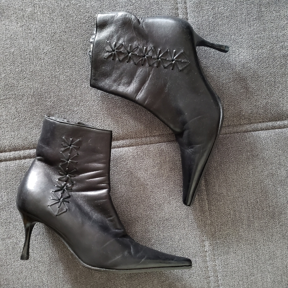 Enrico Gibellieri Leather Booties